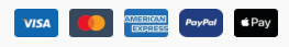 Accepted payment method logos